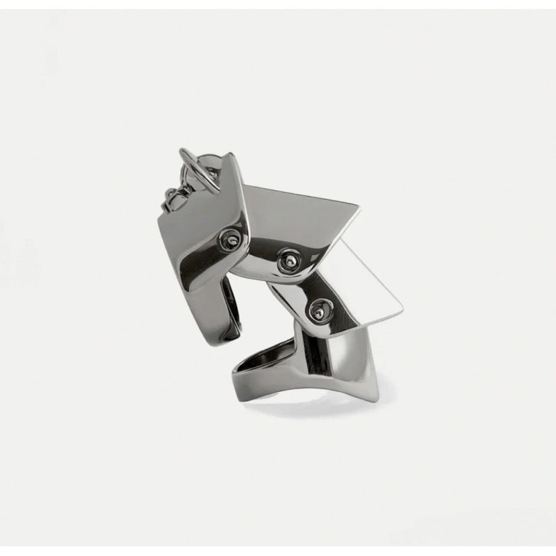 Vivienne inspired four piece armor ring