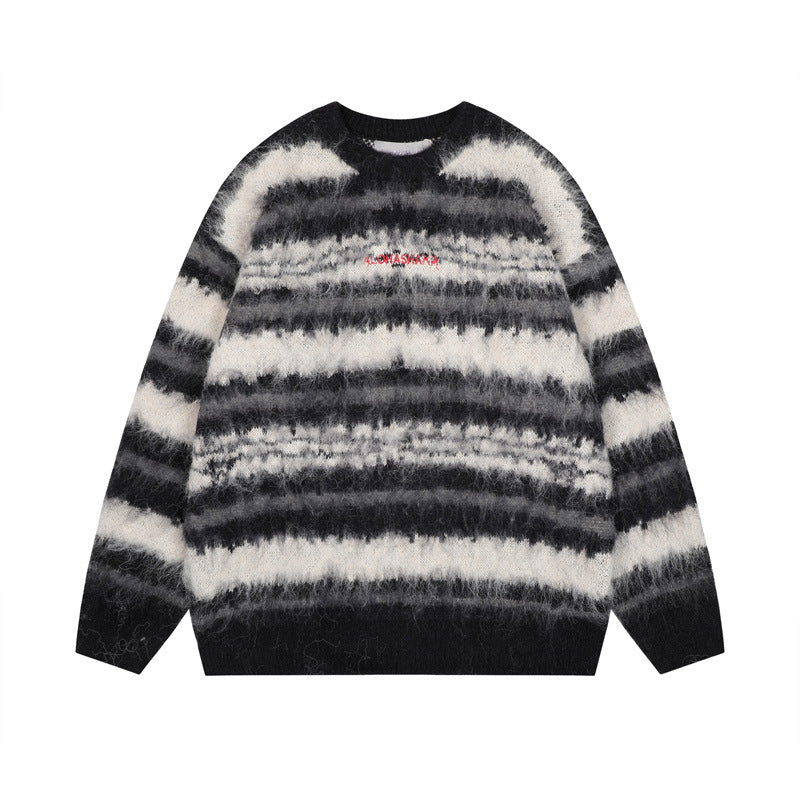 Stripe Crewneck Knitwear