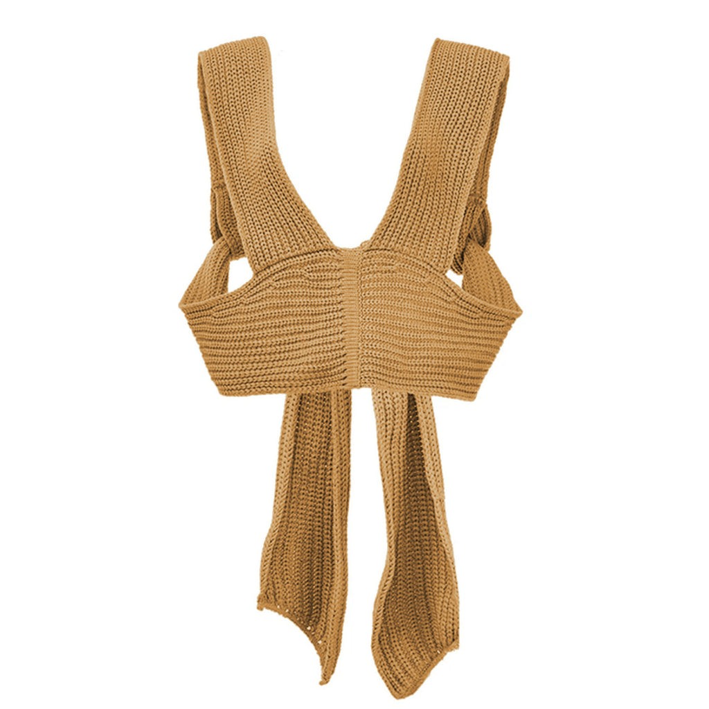 Cross-woven tops