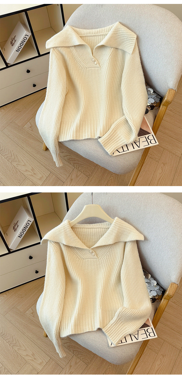 Women's Collar Knitwear