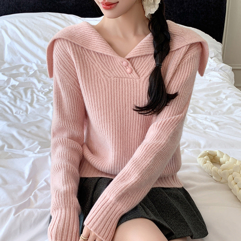 Women's Collar Knitwear