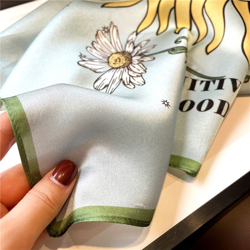 Sun Goddess Silk Scarf