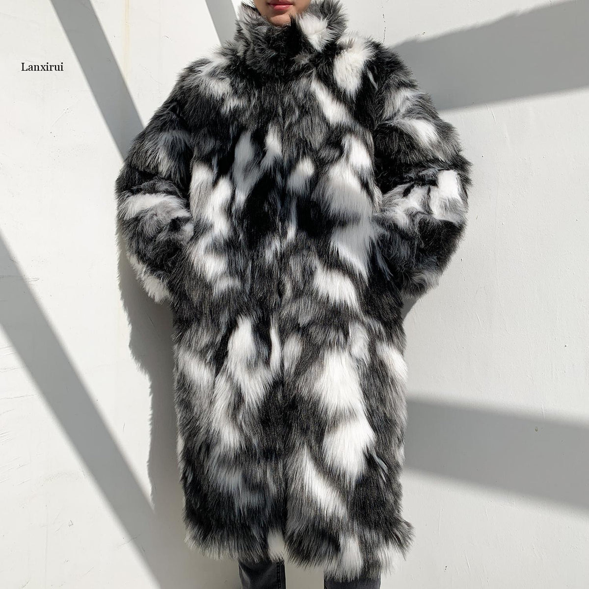 Camouflage Thick Fur Collar Coats