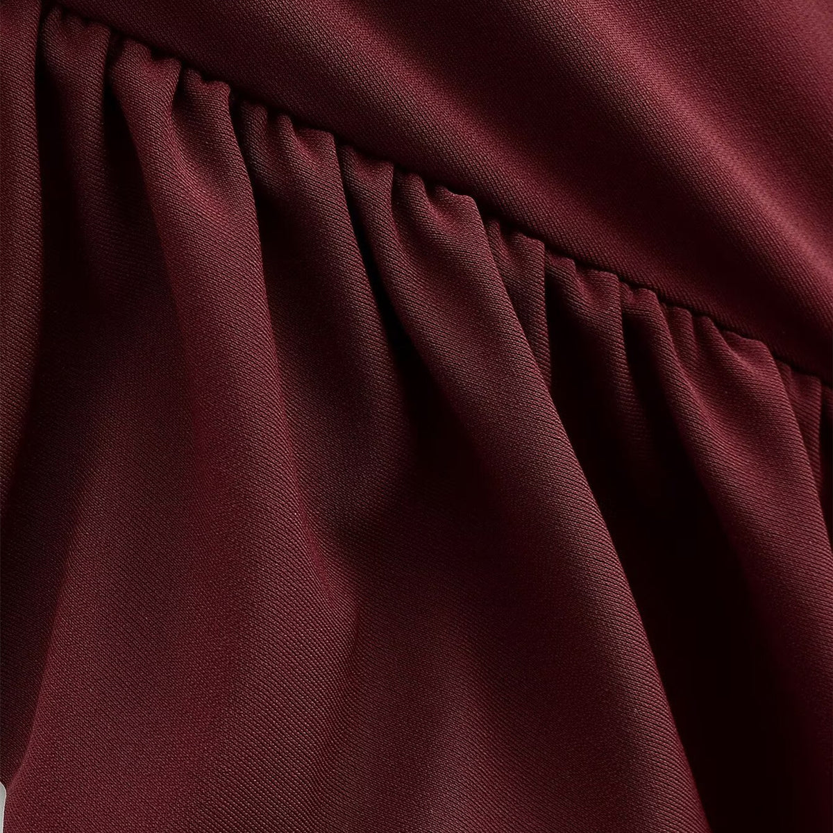 Wrinkled corset dress