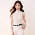 Slim-Fitting Sleeveless Crop Top