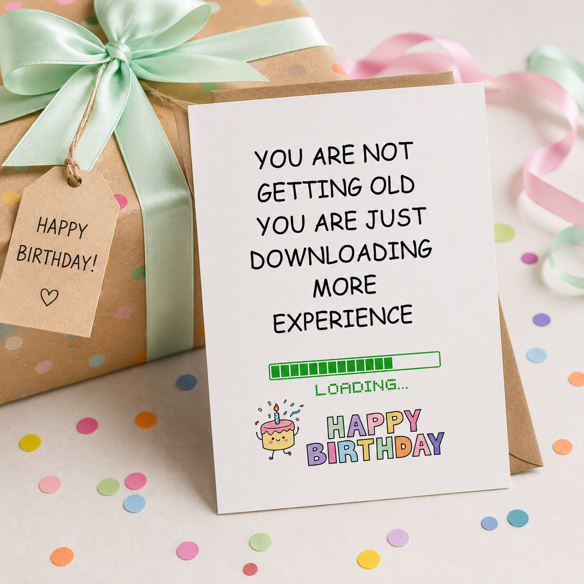 Funny birthday card printable