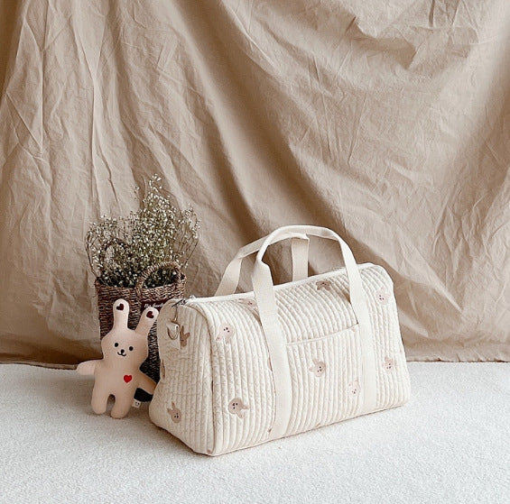 Embroidered Travel Bag